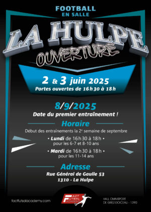 OUVERTURE et Portes Ouvertes LA HULPE